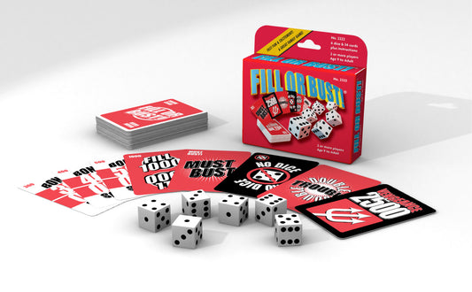 Fill Or Bust!® Dice & Card Game