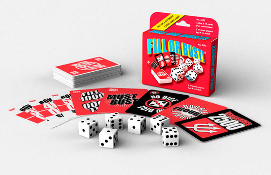 Fill Or Bust!® Dice & Card Game
